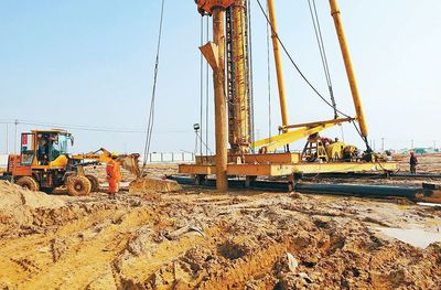 九溪大橋打下第一根樁！濱海東大道預(yù)計(jì)2021年底竣工通車